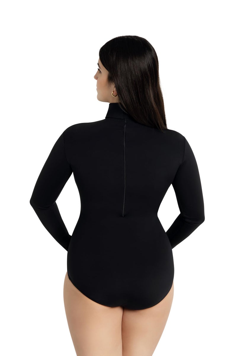 Capezio womens Tb41 athletic leotards, Black, Medium US - Image 2
